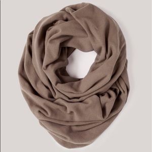 Women's Umber Waffle Infinity Scarf.